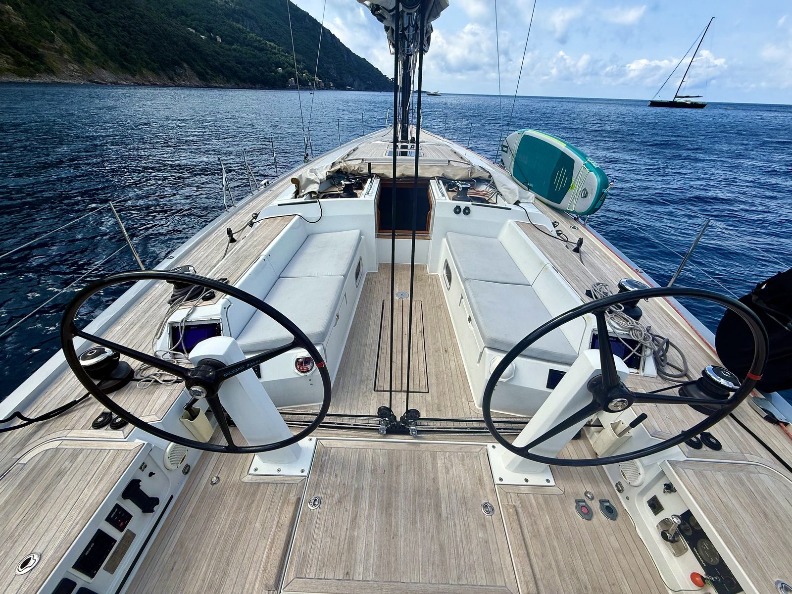 Grand Soleil 50 — coperta e pozzetto