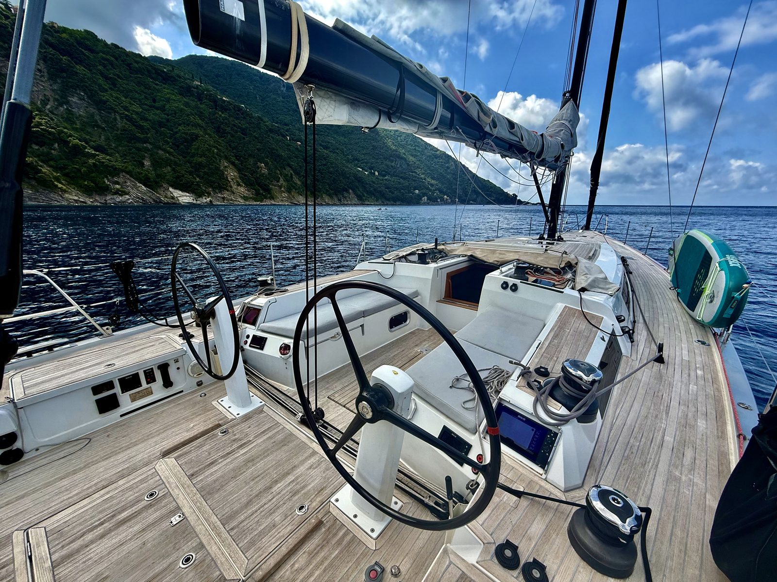Grand Soleil 50 — dettaglio coperta